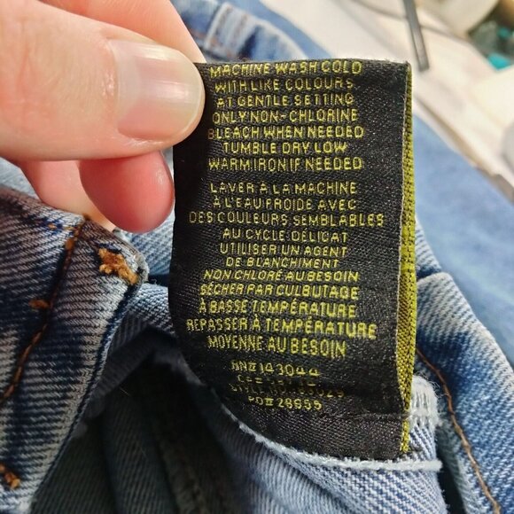 House of Harlow 1960 Nicole Richie Denim Mini Dress Long Sleeve Western Size 2 - Picture 6 of 7